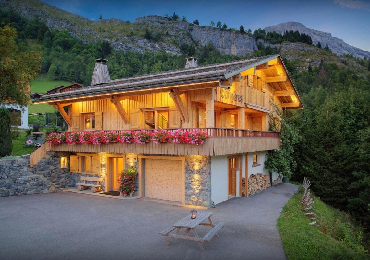 Chalet Joubarbe - Les Congeres Villa Le Grand-Bornand Exterior foto